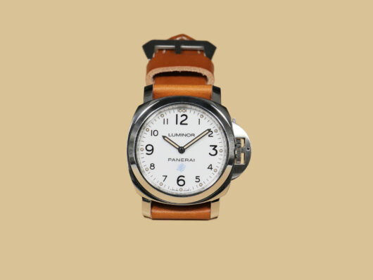 Premium Soft Tan Panerai Strap for 44mm Watch IMAGE