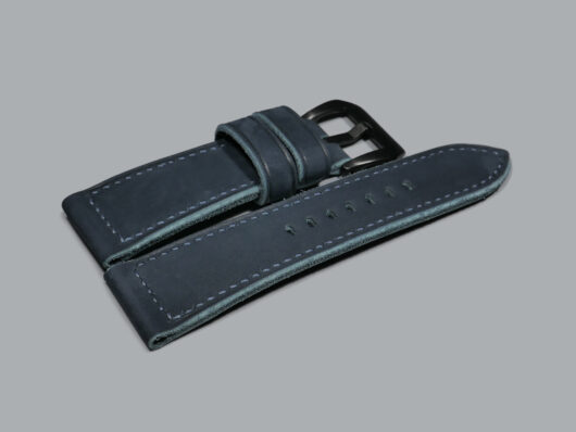 A photo of Marcello Straps Suede Blue Panerai Radiomir PAM00292 watch strap IMAGE