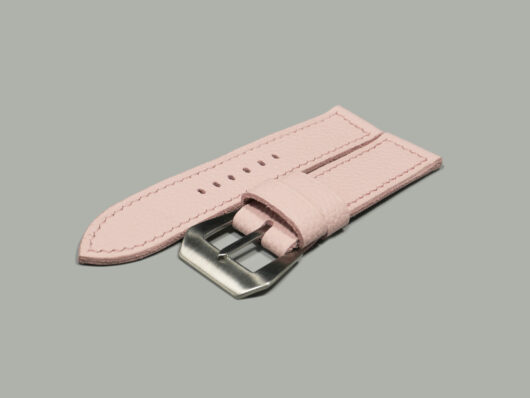 Stylish Pink Panerai DUE strap on PAM00906 IMAGE