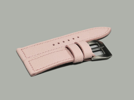 Elegant Pink Panerai DUE strap on PAM00906 IMAGE