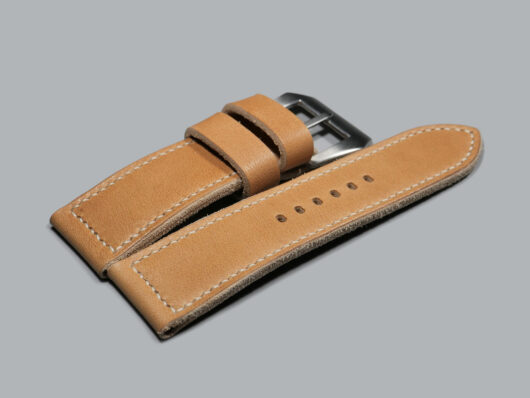 Elegant Vintage-inspired Panerai Strap for Radiomir with Sewn on PAM00992 IMAGE