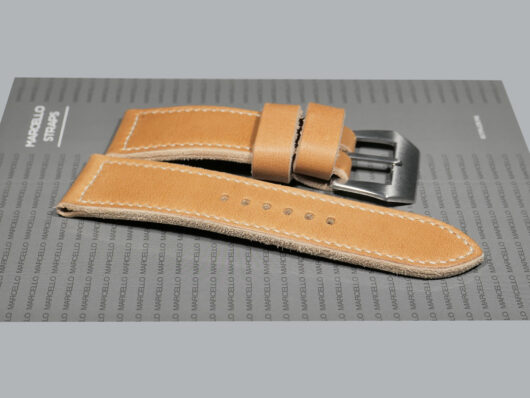 Premium Vintage-inspired Panerai Strap for Radiomir with Sewn on PAM00992 IMAGE