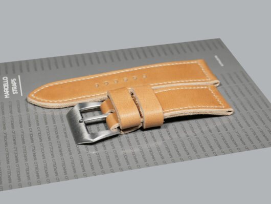 Fashionable Vintage-inspired Panerai Strap for Radiomir with Sewn on PAM00992 IMAGE
