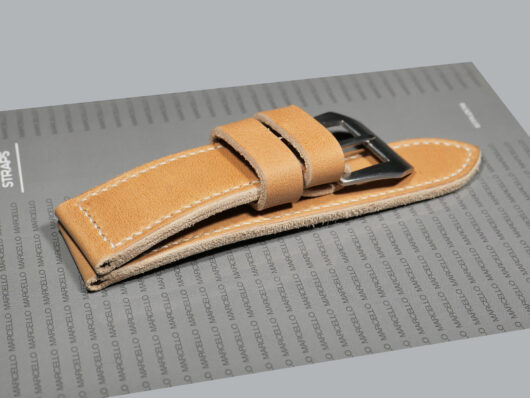 Durable Vintage-inspired Panerai Strap for Radiomir with Sewn on PAM00992 IMAGE