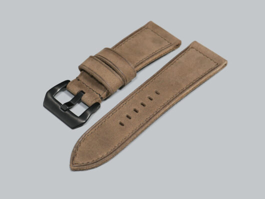 Create 25 variations of the image alt tag "Grey handcrafted Radiomir Strap for Panerai Radiomir". end each tag with "IMAGE". Do not use any periods
