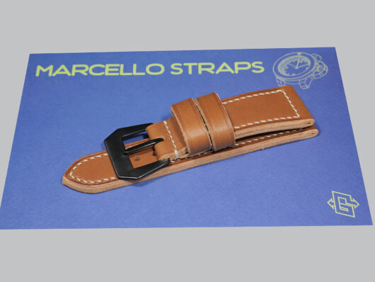 Thick Brown Strap for Panerai Radiomir Image