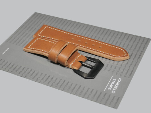 Panerai Thick Brown Leather Radiomir Strap Image