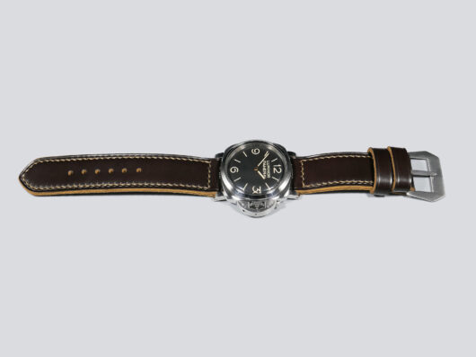 Custom-made 47mm Chocolate Brown Panerai Strap for large Panerai watch IMAGE