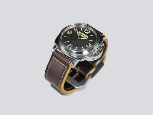 Modern 47mm Chocolate Brown Panerai Strap for large Panerai watch IMAGE