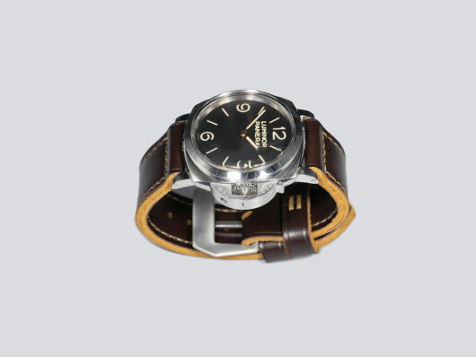 Ultra-soft 47mm Chocolate Brown Panerai Strap for large Panerai watch IMAGE