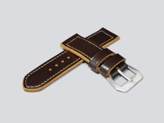 Premium 47mm Chocolate Brown Panerai Strap for large Panerai watch IMAGE