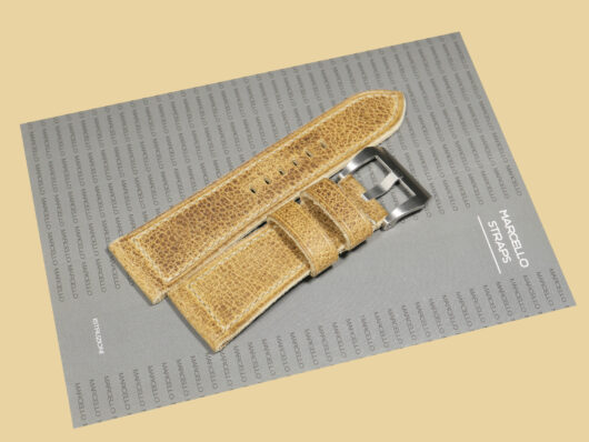 High-quality tan custom Radiomir strap for Panerai Radiomir