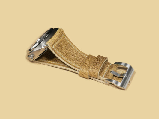 Durable tan custom Radiomir strap for Panerai Radiomir